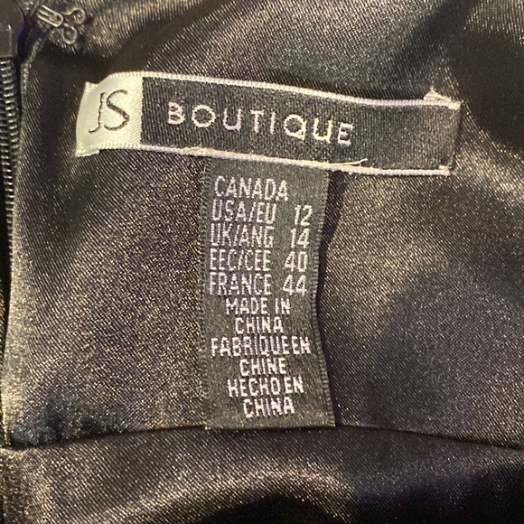 Black Sequin Sleeveless Short Dress - SIZE 12 - Picture 6 of 7